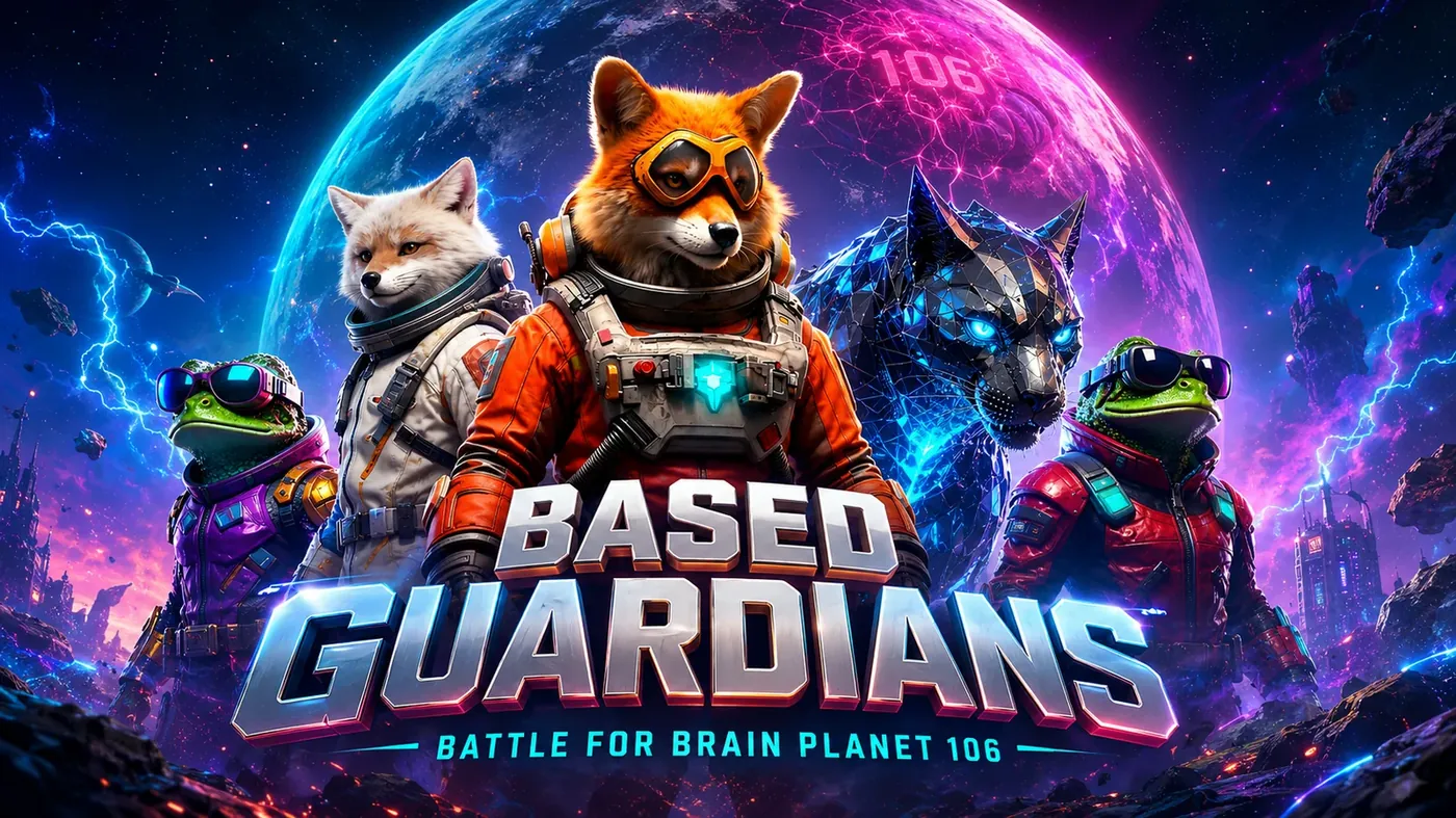 Based Guardians sci-fi RPG key art